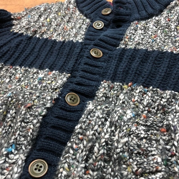 Tommy Hilfiger Boy's Chunky Knitted Cardigan Sweater - Picture 3 of 6
